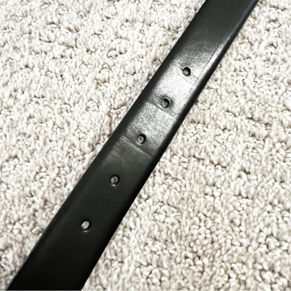 Calvin Klein Junior Boy Black Teen Brown Belt Sz M 30 Reversible Buckle Classic - Picture 6 of 8